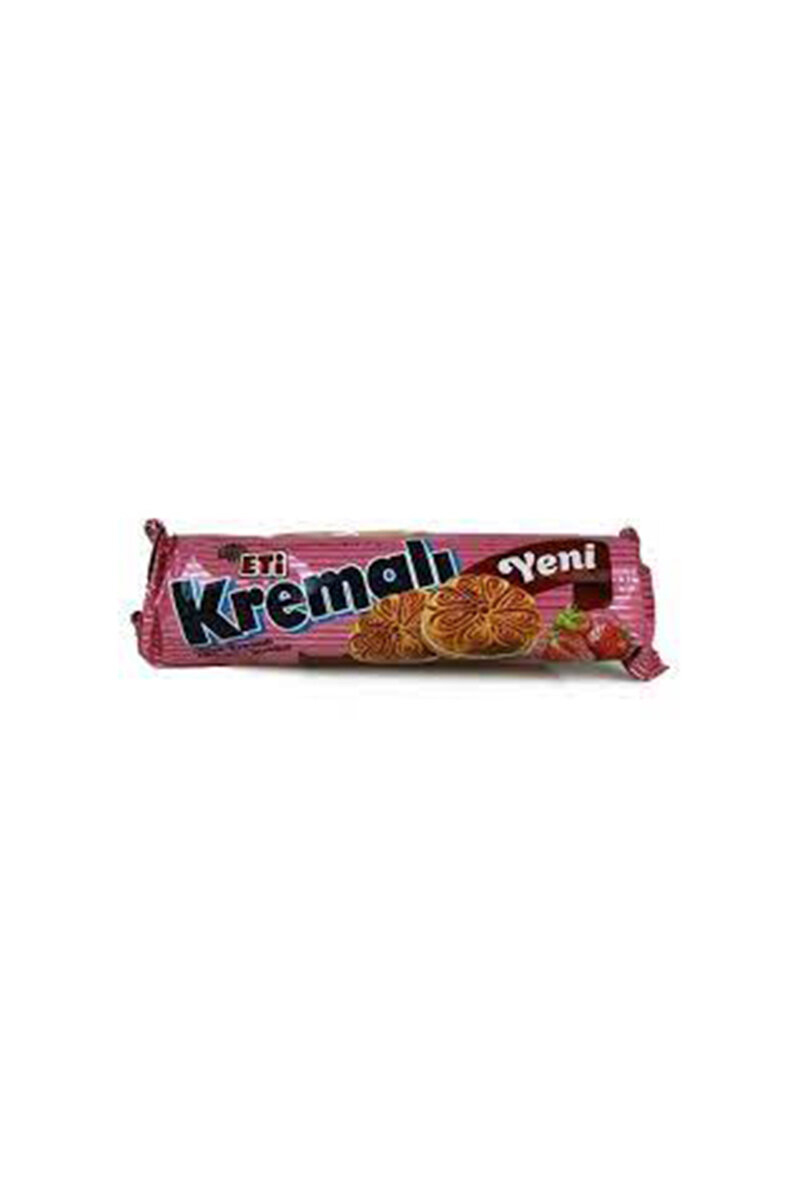 Eti Çilek Kremalı Bisküvi 61 G