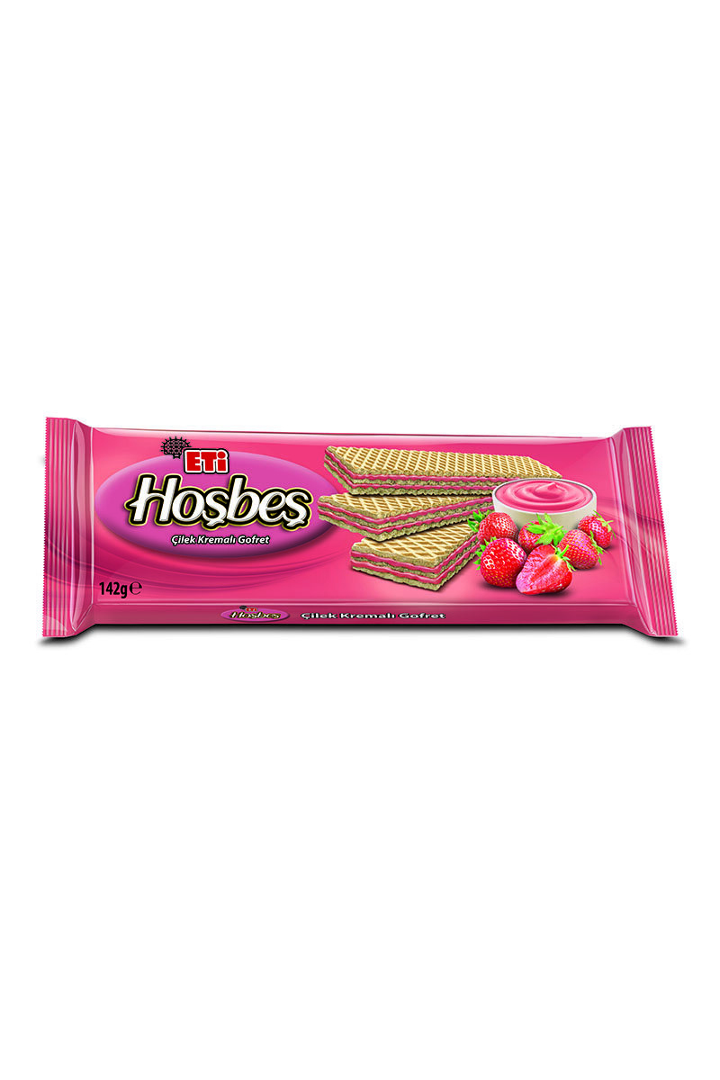 Eti Hoşbeş Çilekli Gofret 142 G