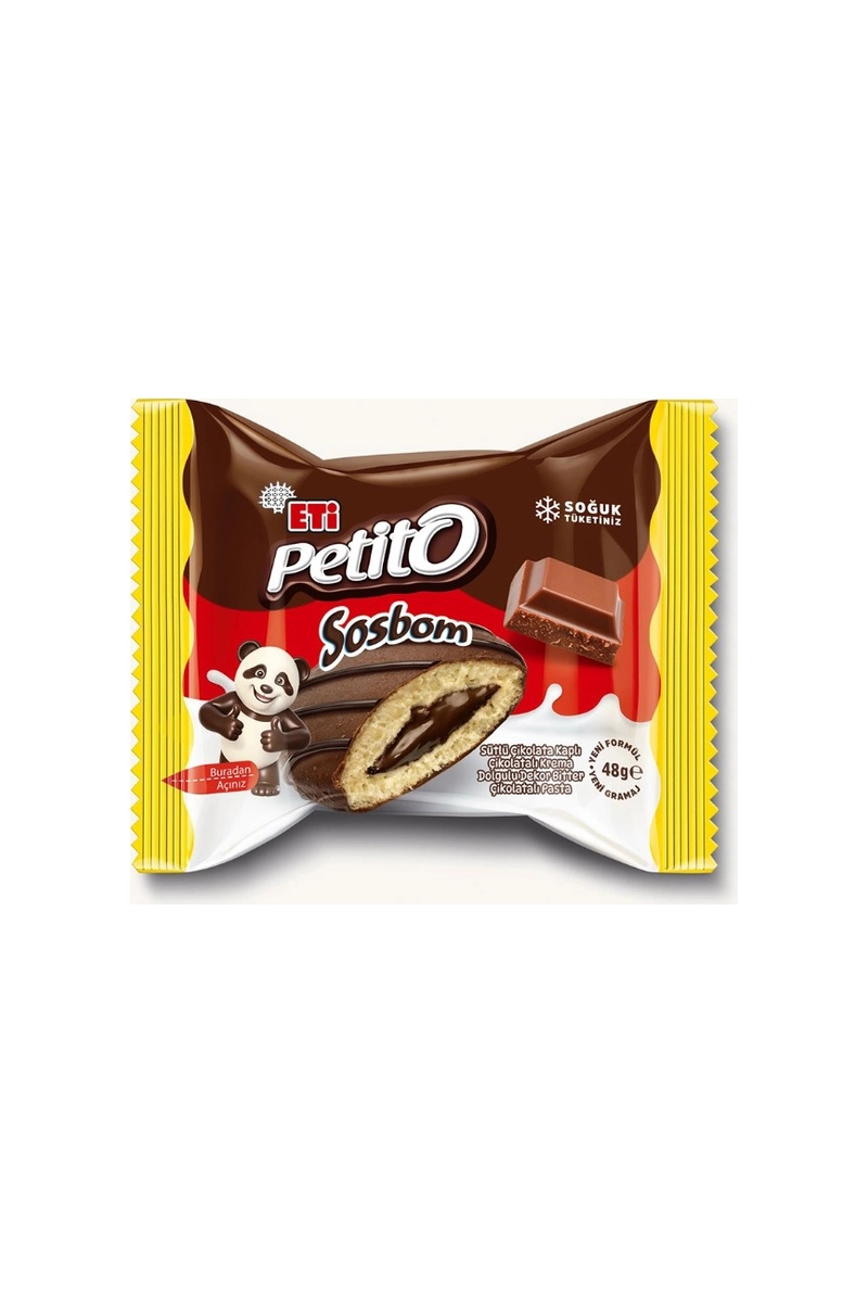 Eti Petito Çikolatalı 48 g
