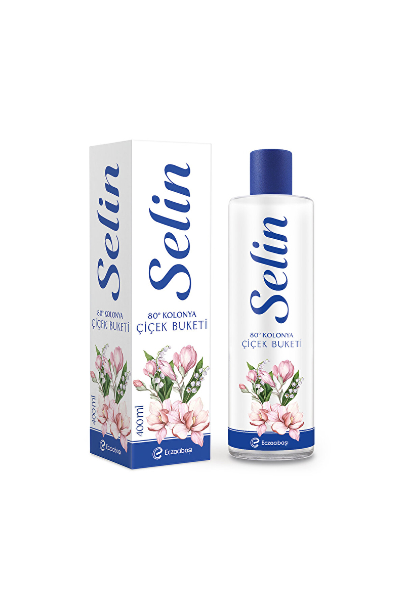 Selin Kolonya Çiçek Buketi Pet Şişe 400 ml