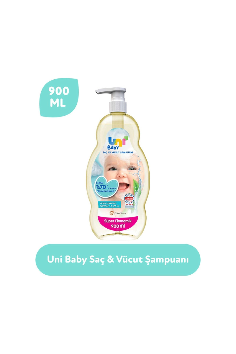 Uni Baby Şampuan 900 ml