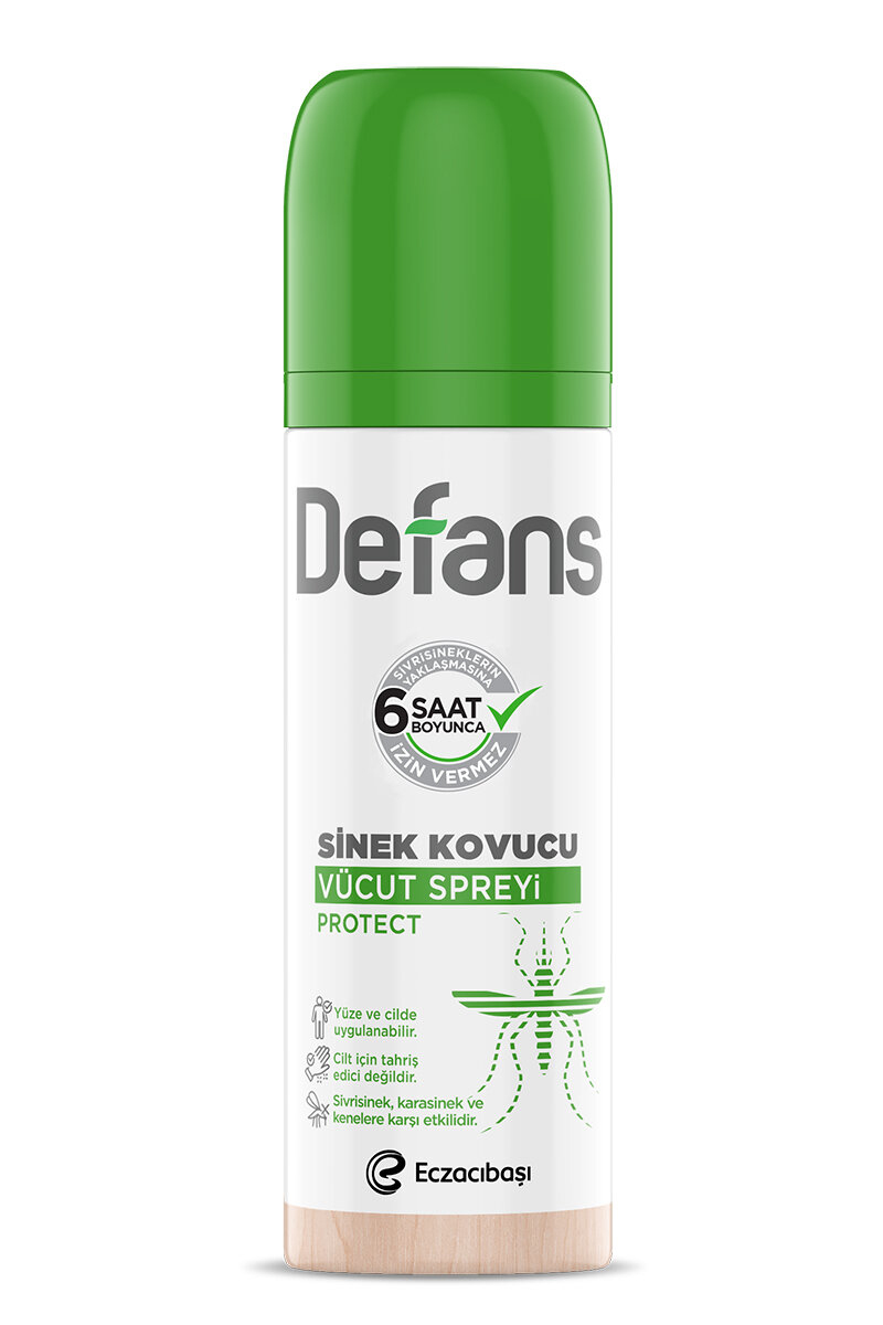 Detan Defans Protect Sinek Kovucu Vücut Spreyi 100 ml