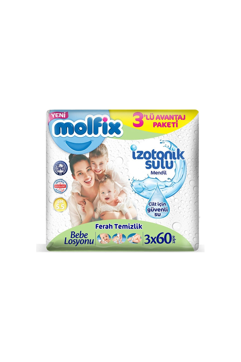 Molfix Islak Havlu 60X3'lü