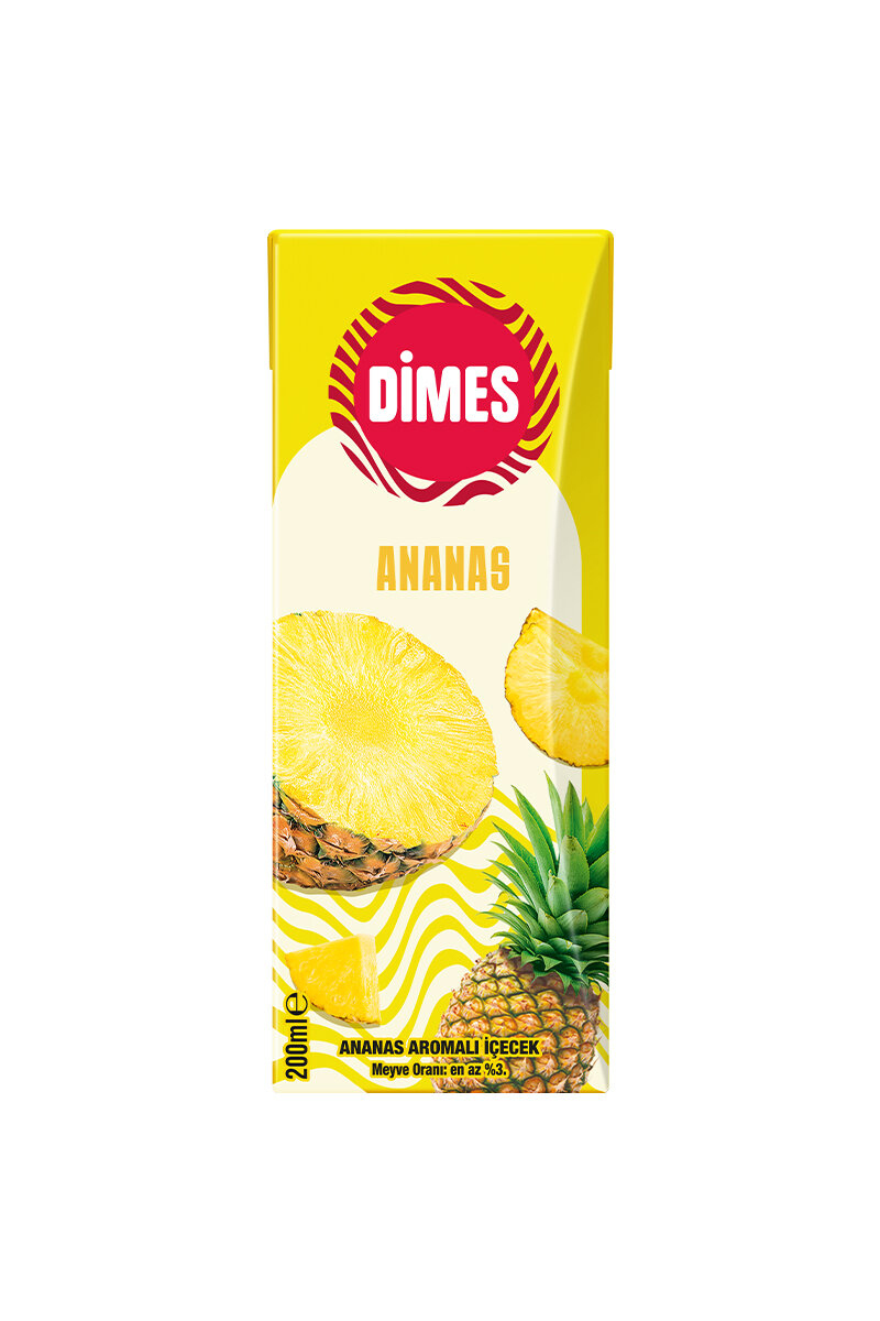 Dimes Meyve Suyu 200 ml Ananas