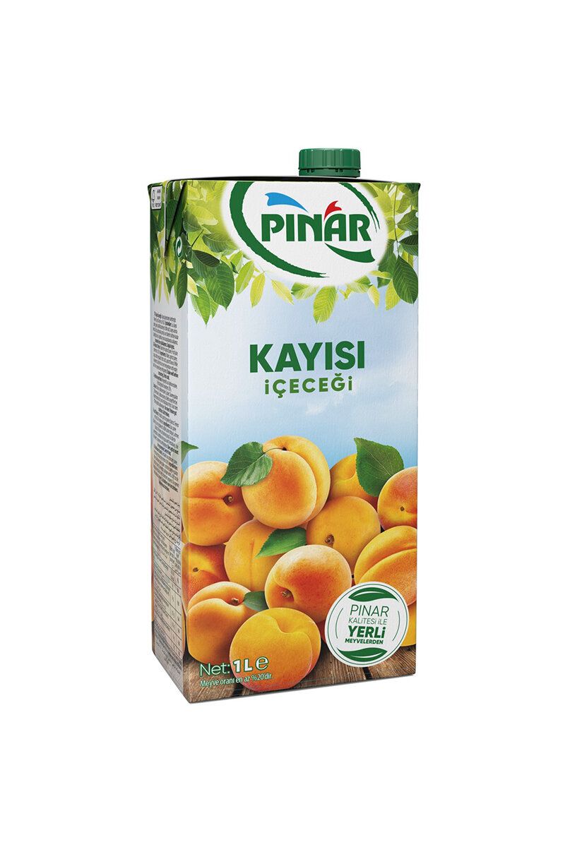 Pınar Meyve Suyu Kayısı 1 l