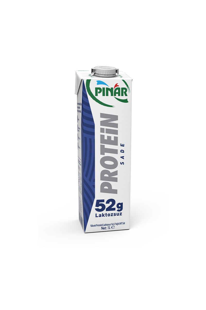 Pınar Laktozsuz Sade Proteinli Süt 1 L