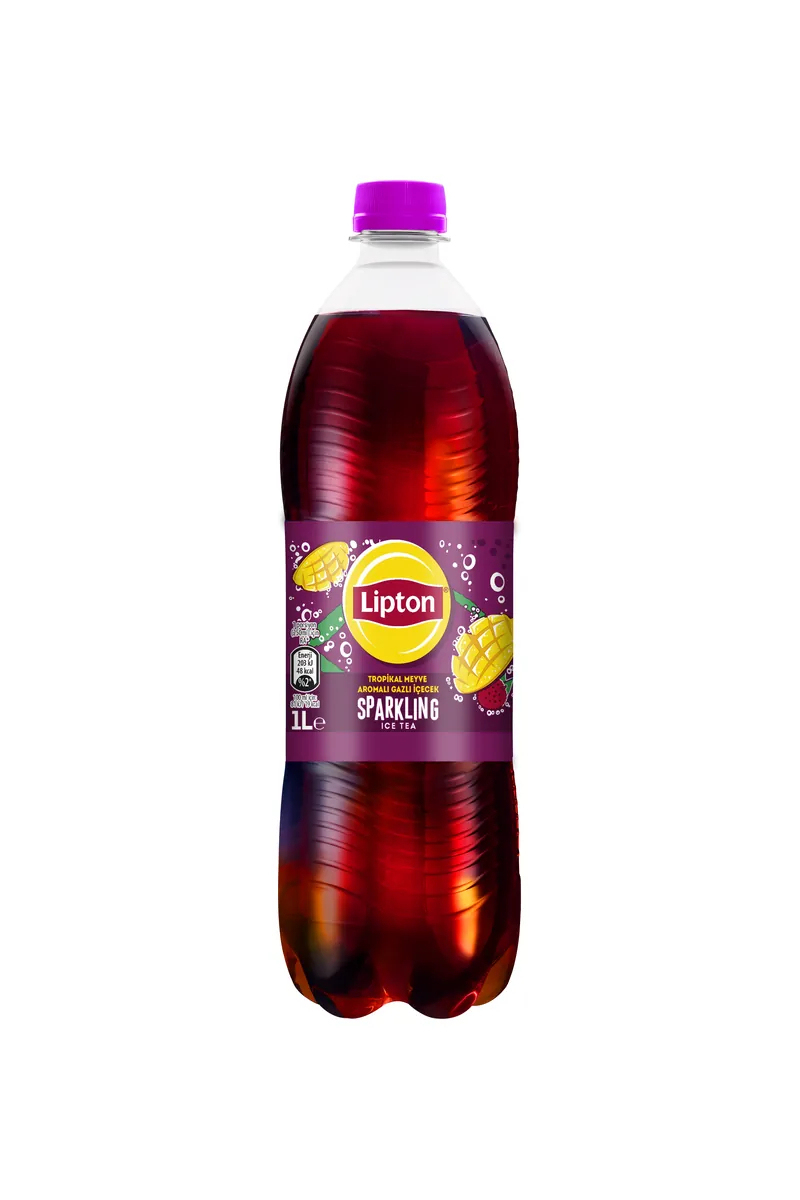 Lipton Ice Tea Sparkling Tropikal 1 L Pet