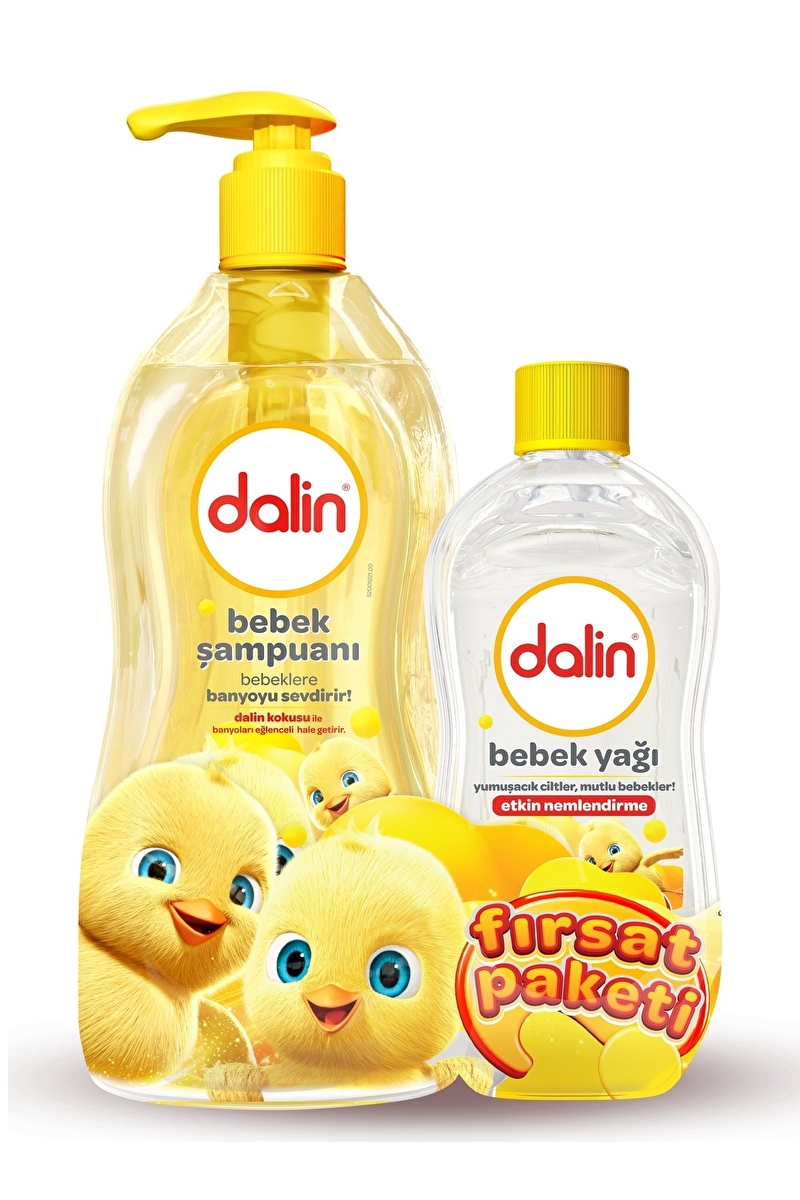 Dalin Şampuan 700 ml + Yağ 100 ml Klasik