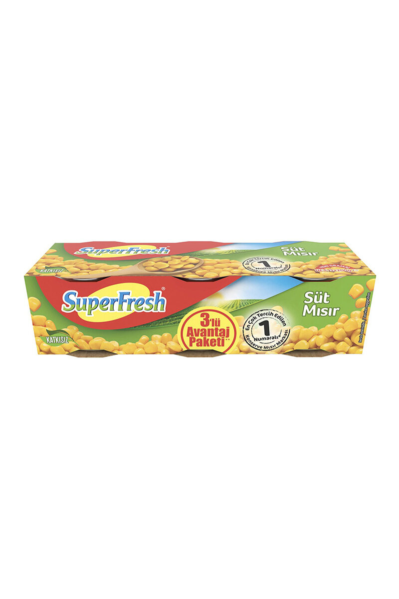 Superfresh Mısır 3x200 g