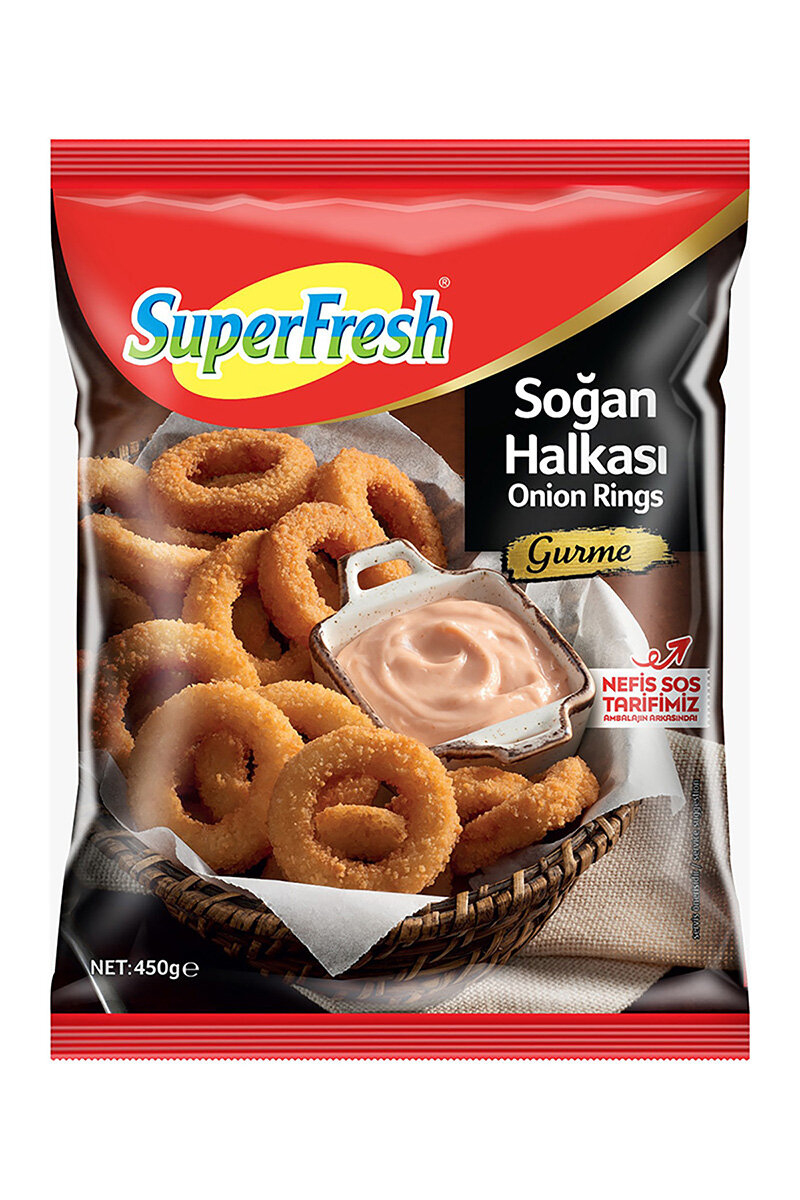 Superfresh Halka Soğan Gurme 450 G