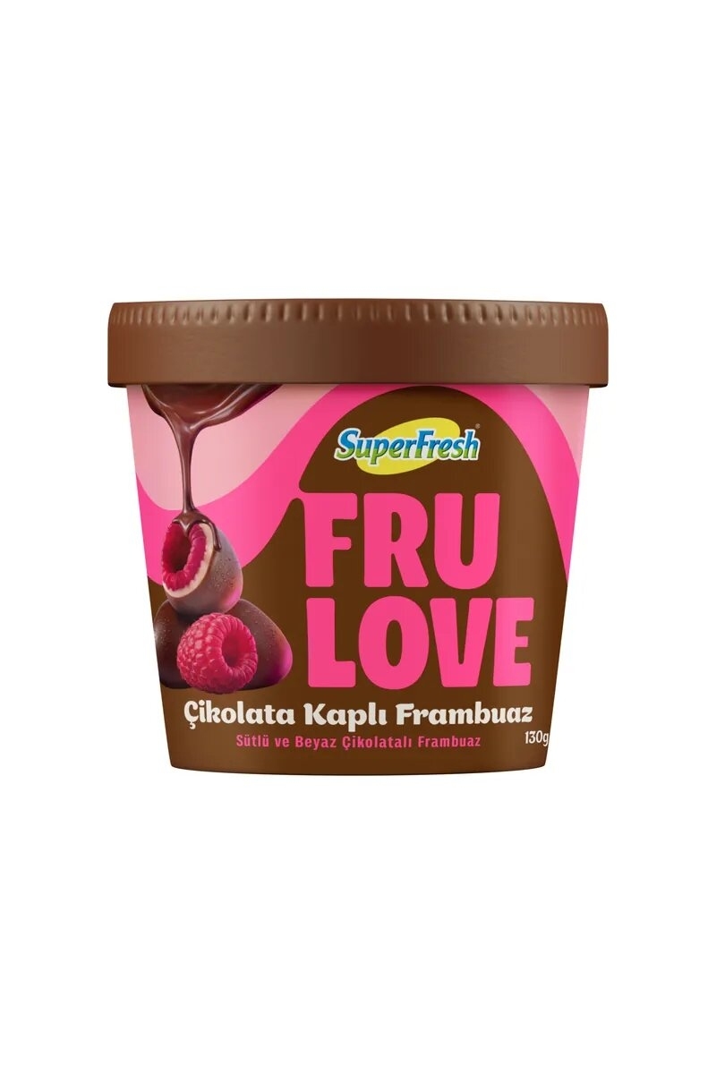 Superfresh Frulove Çikolata Kaplı Frambuaz 130 G