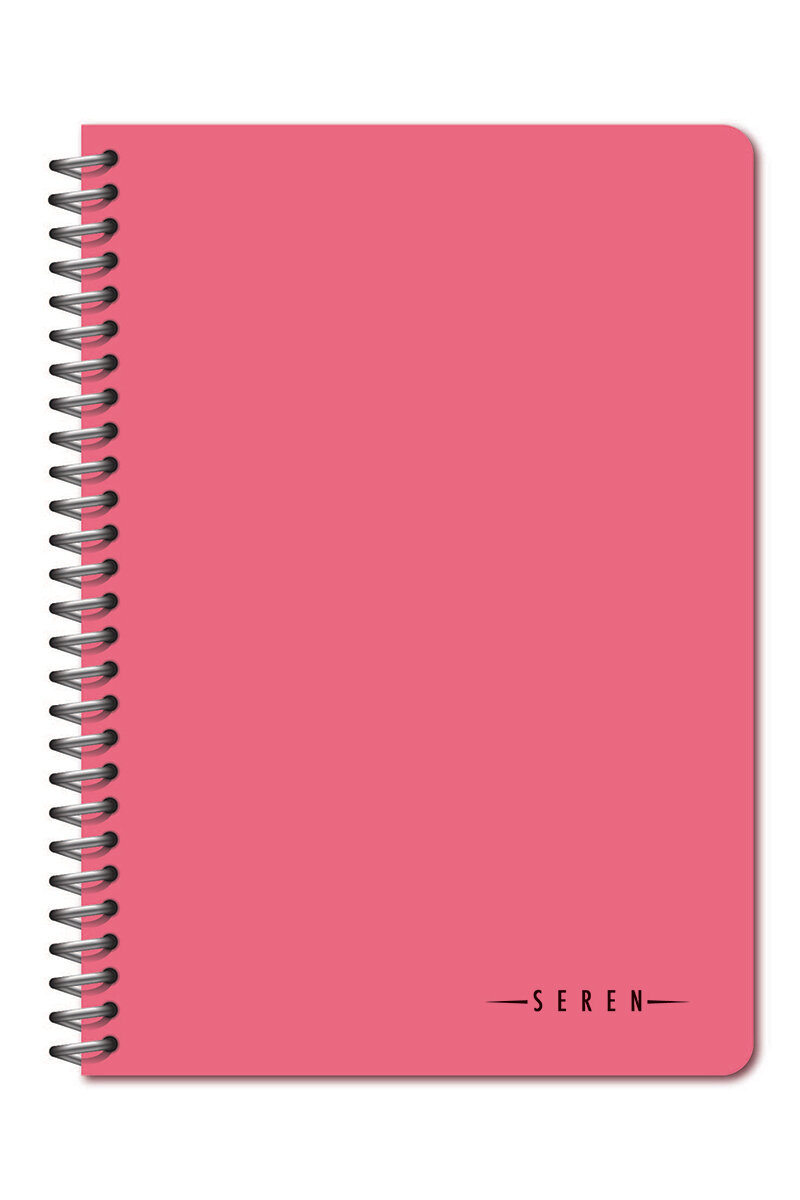 Meteksan Defter A4 100 Yaprak Plastik Kapak Spiralli Kareli