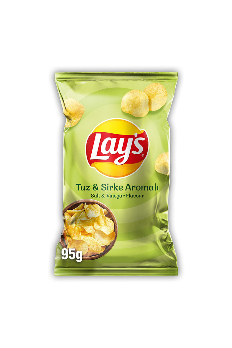 Lays Tuz Sirke Aromalı Cips 92G