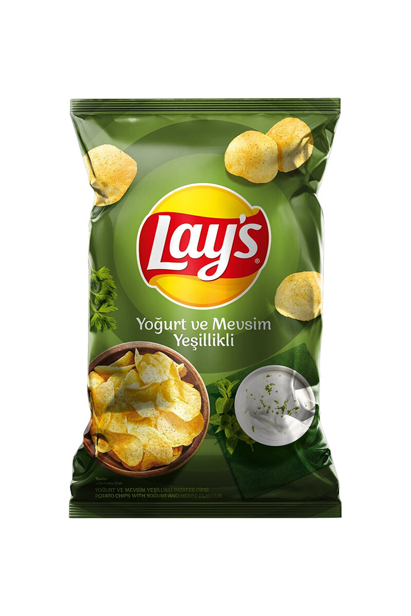 Lays Yoğurt Mevsim Yeşillikli Cips 150 g