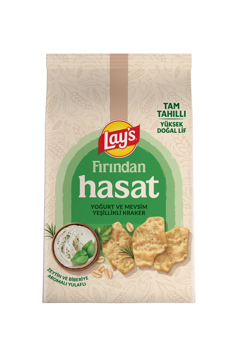 Lay's Fırından Hasat Yoğurt & Meyve Yeşillik Kraker 70 G