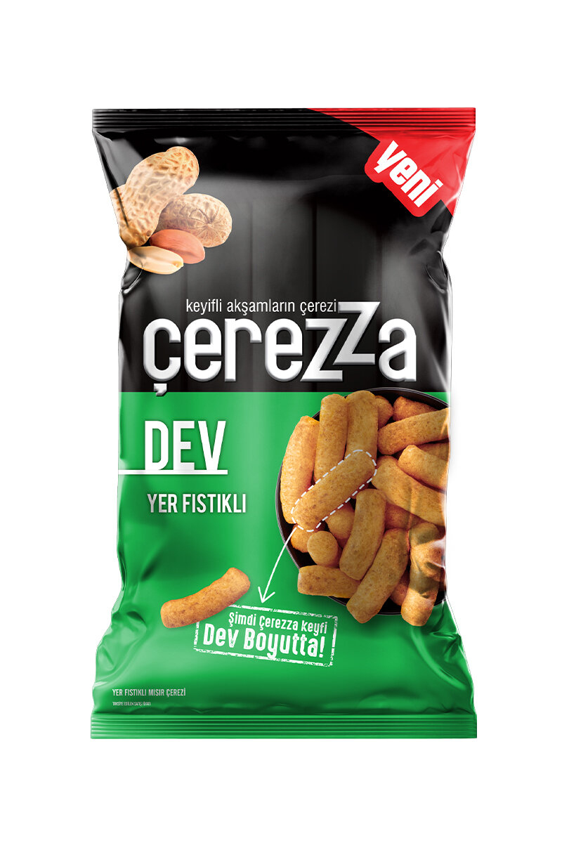 Çerezza Dev Yer Fıstıklı Parti Boy 145 g