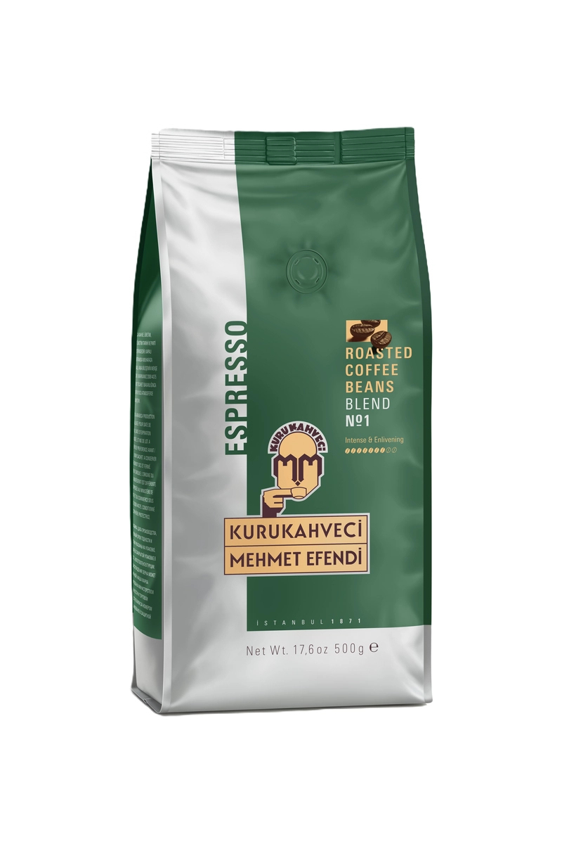 Mehmet Efendi Espresso Çekirdek Kahve 500 g