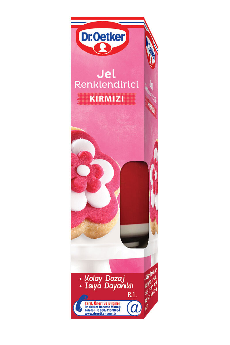 Dr.Oetker Jel Renklendirici Kırmızı 10 g