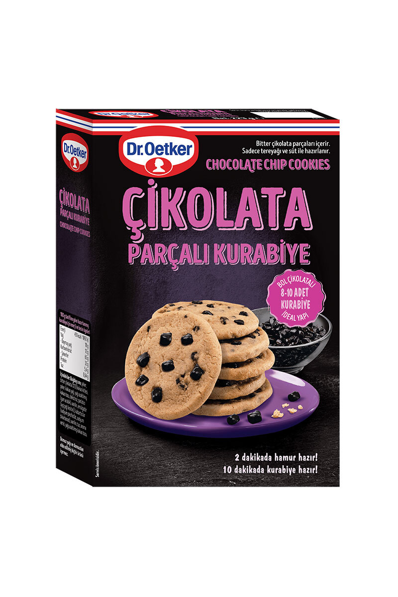 Dr.Oetker Çikolata Parçalı Kurabiye 223 g