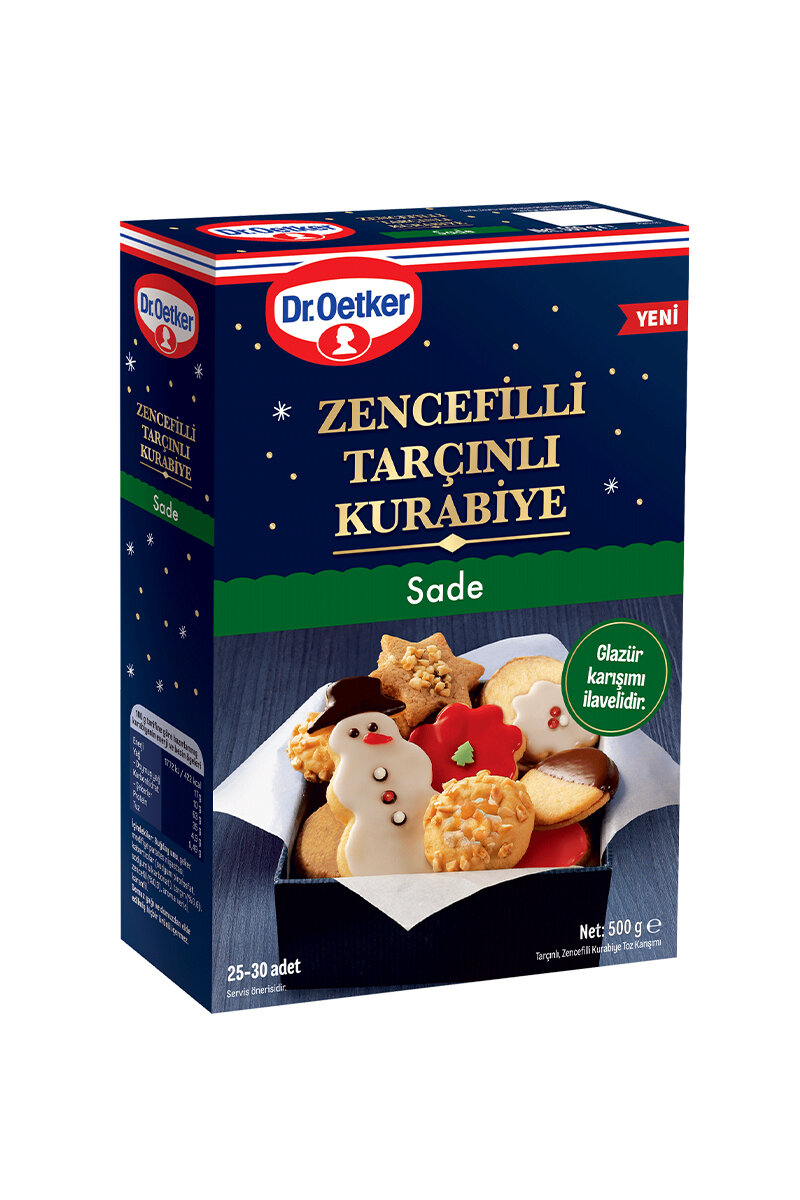 Dr.Oetker Zencefilli Tarçınlı Kurabiye 500 g