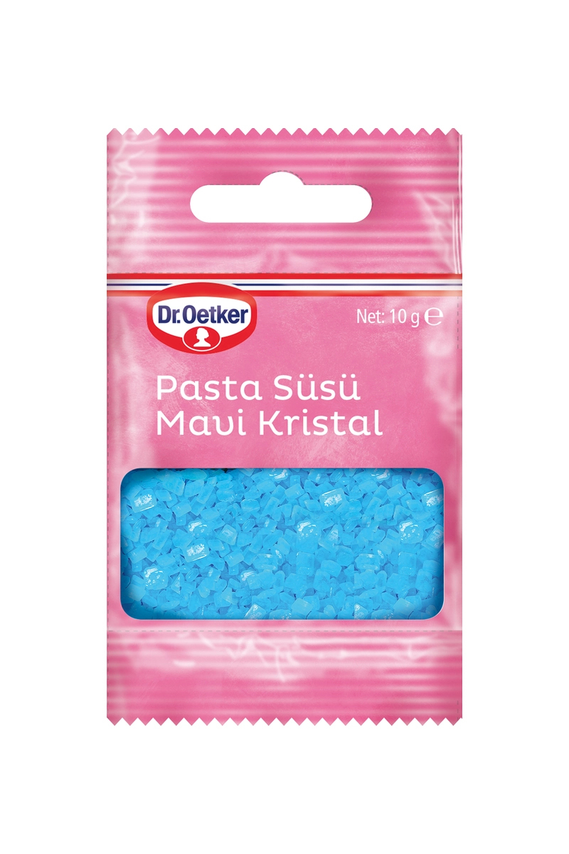 Dr. Oetker Dekor Mavi Kristal 10 g