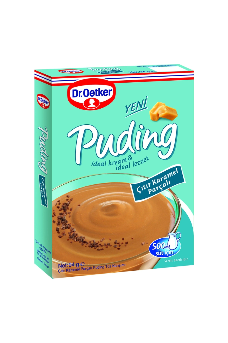 Dr.Oetker Karamel Parçalı Puding 94 g