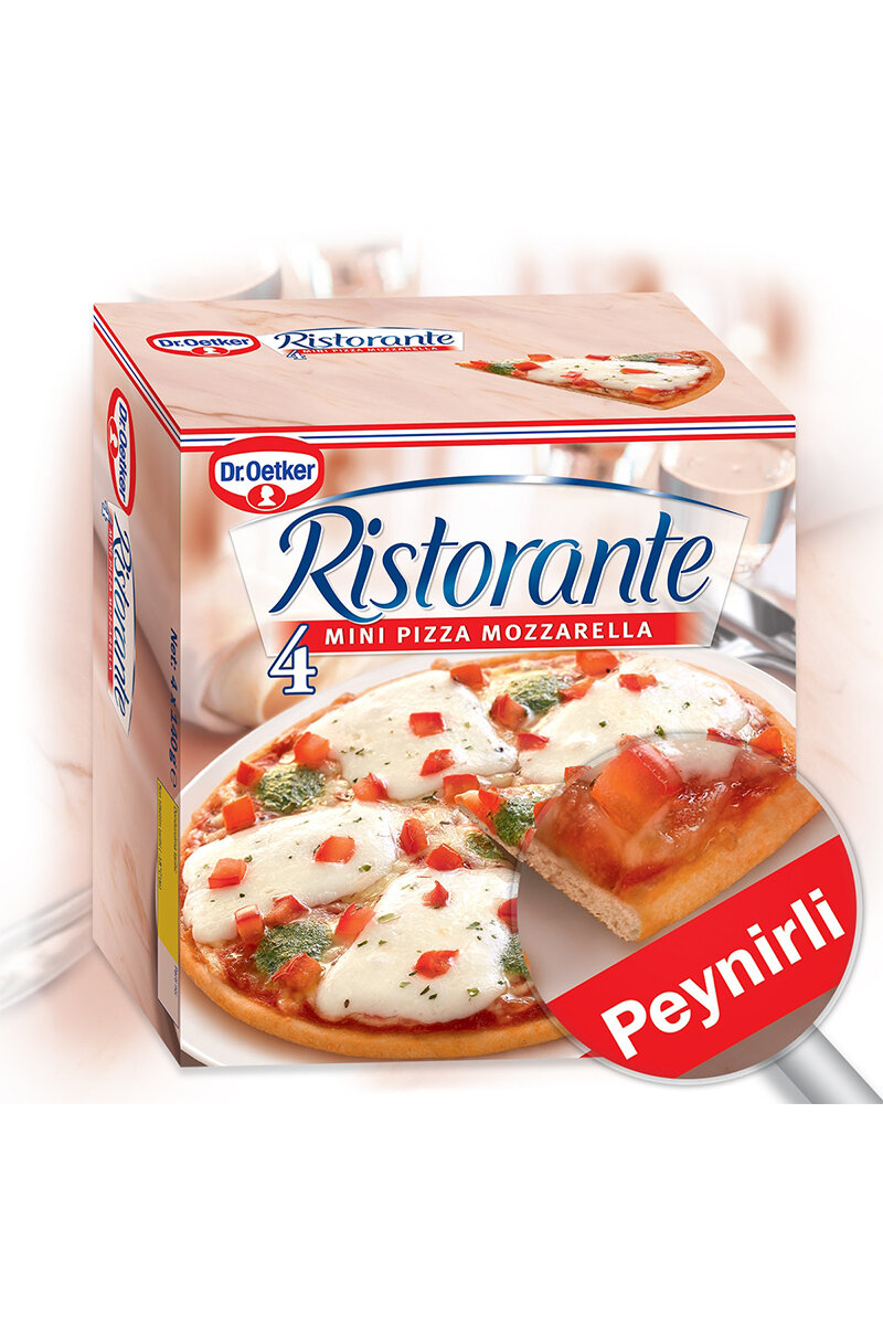 Dr.Oetker Pizza 4*140 G Mozarella Peynirli 4'lü
