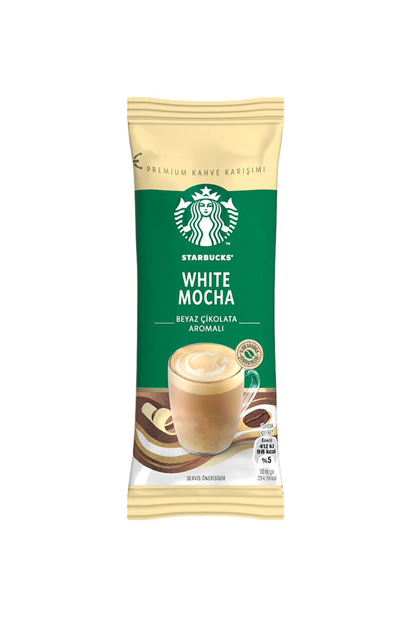 Starbucks White Mocha Premium Kahve Karışımı 24 g