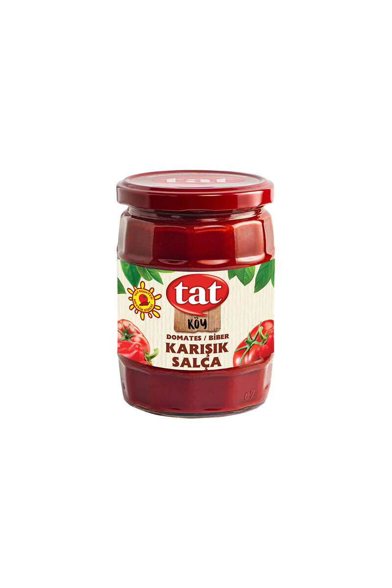 Tat Köy Domates Biber Karışık Salça 560 g