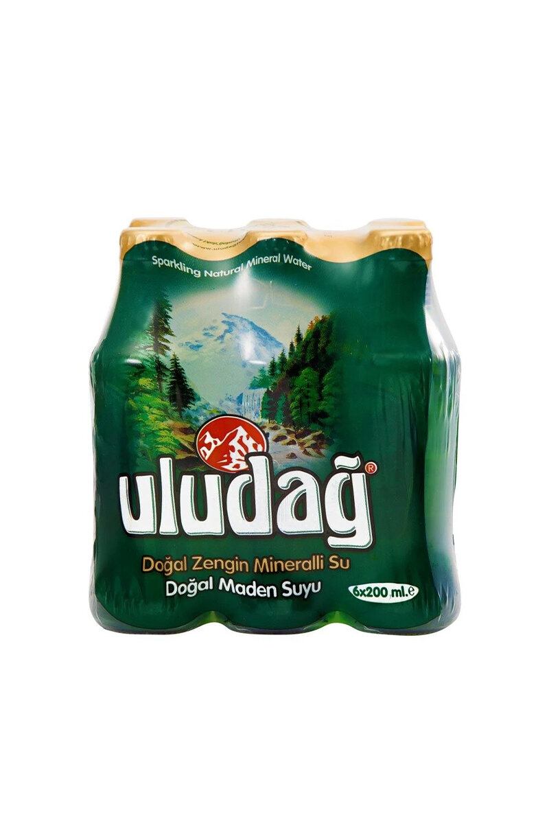 Uludağ Maden Suyu 6X200 ml