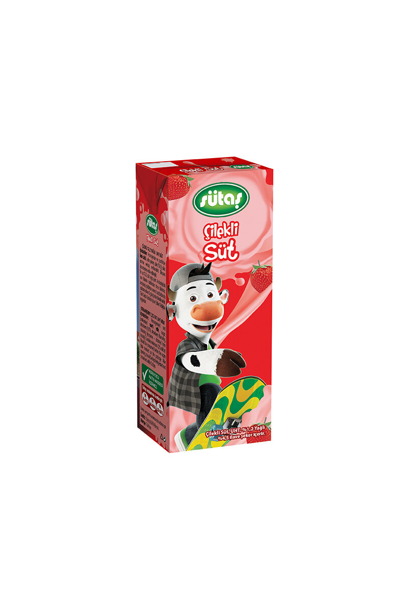 Sütaş Çilekli Süt 180 ML