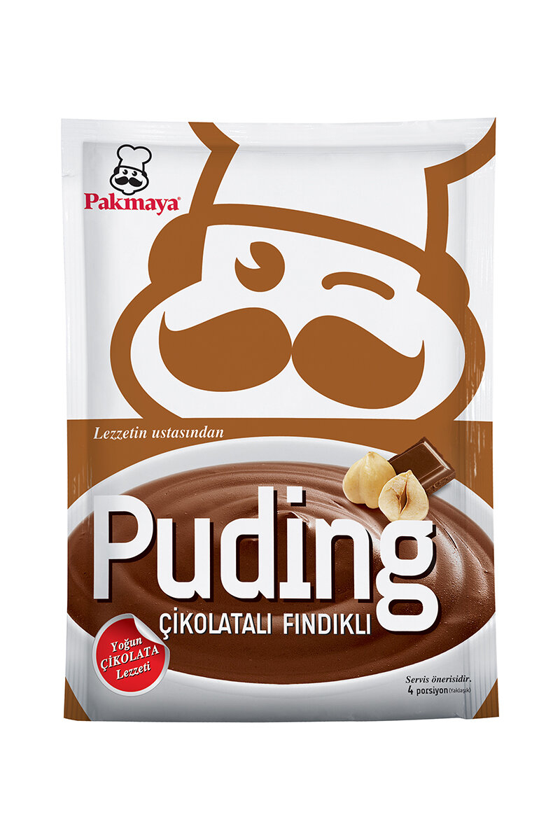 Pakmaya Çikolatalı Fındıklı Puding 118 g