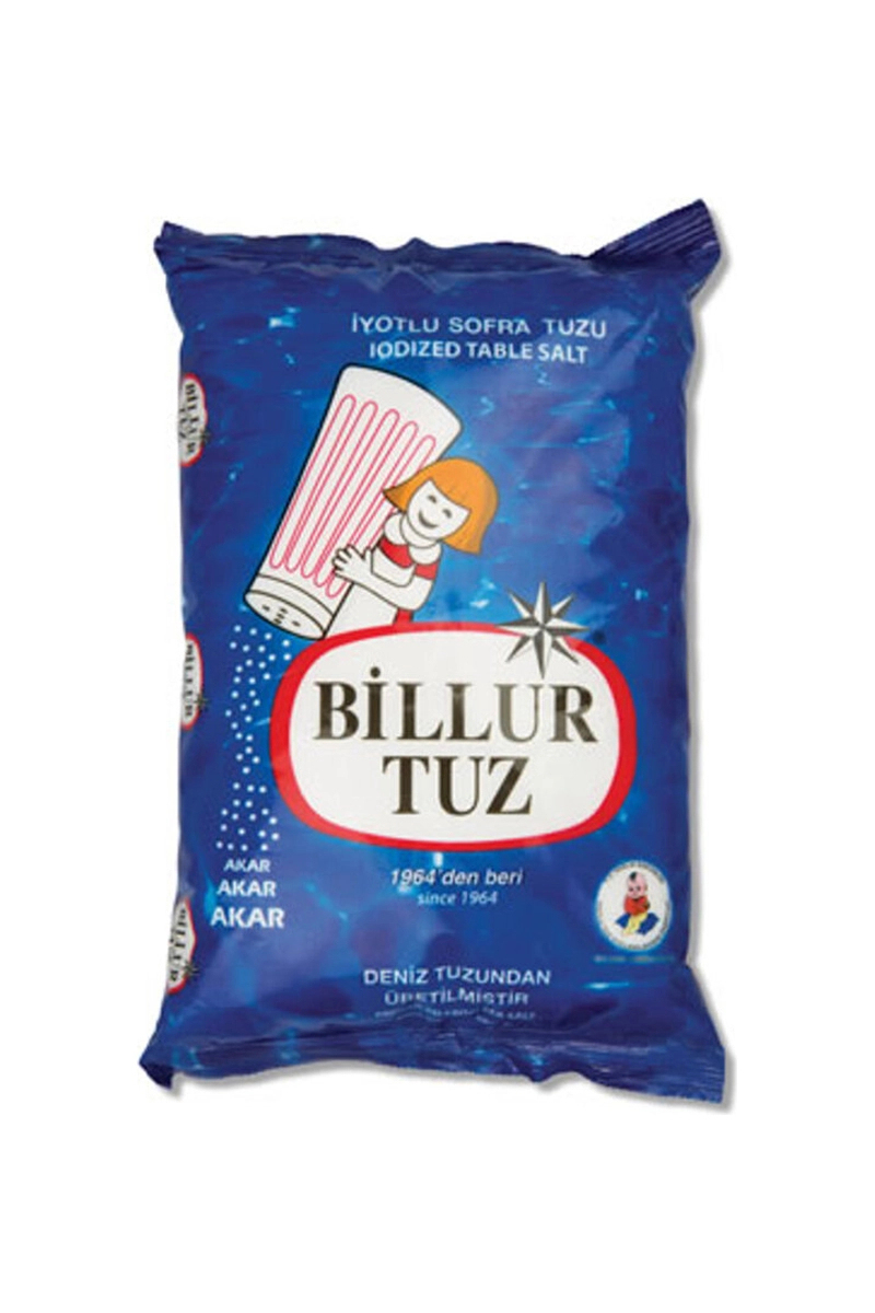 Billur Tuz 1500 g (Denız Tuzu)