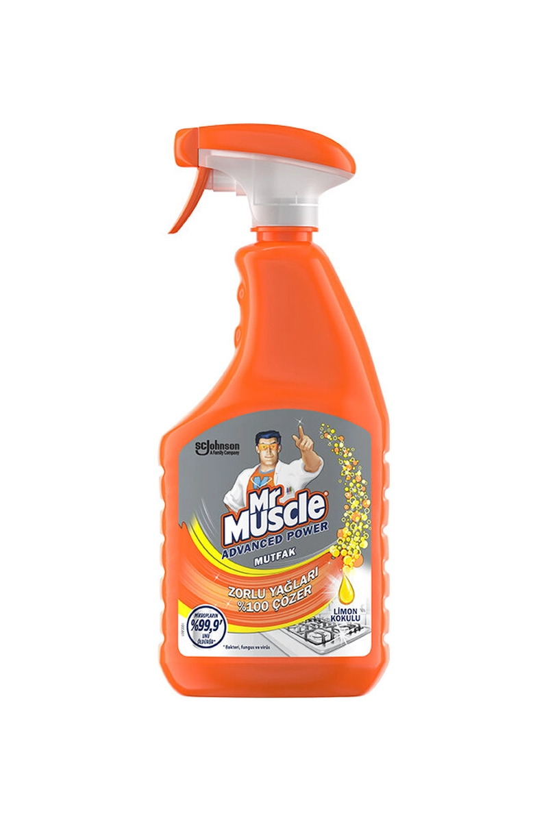 Mr Muscle Advanced Power Mutfak Temizleyici Limon 750 ml