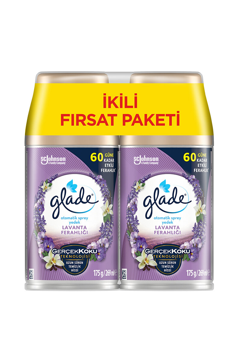 Glade Otomatik Sprey 2'li Lavanta 269 ml x 2