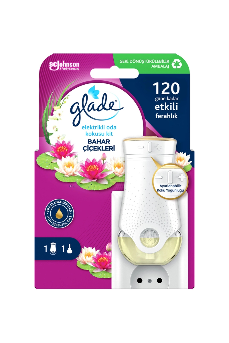 Glade Elektrikli Kit Oda Kokusu Bahar Çiçekleri