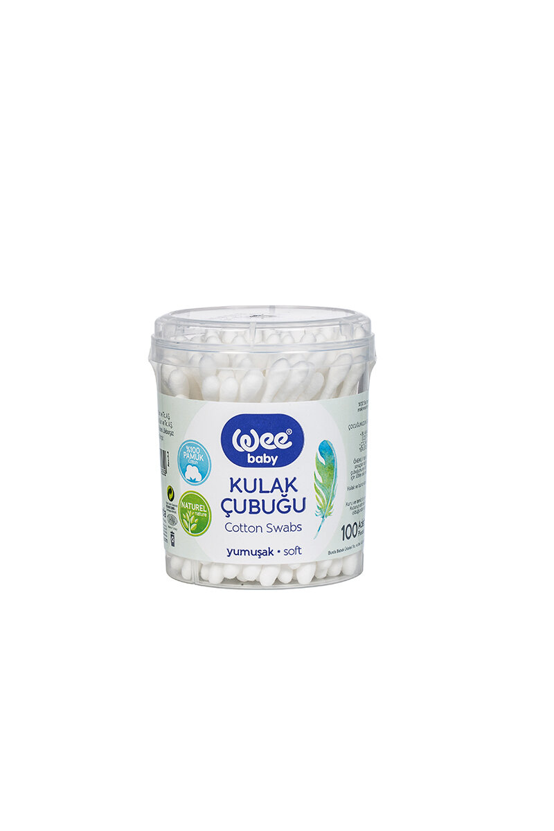 Wee Baby Pamuklu Kulak Çubuğu 100'lük