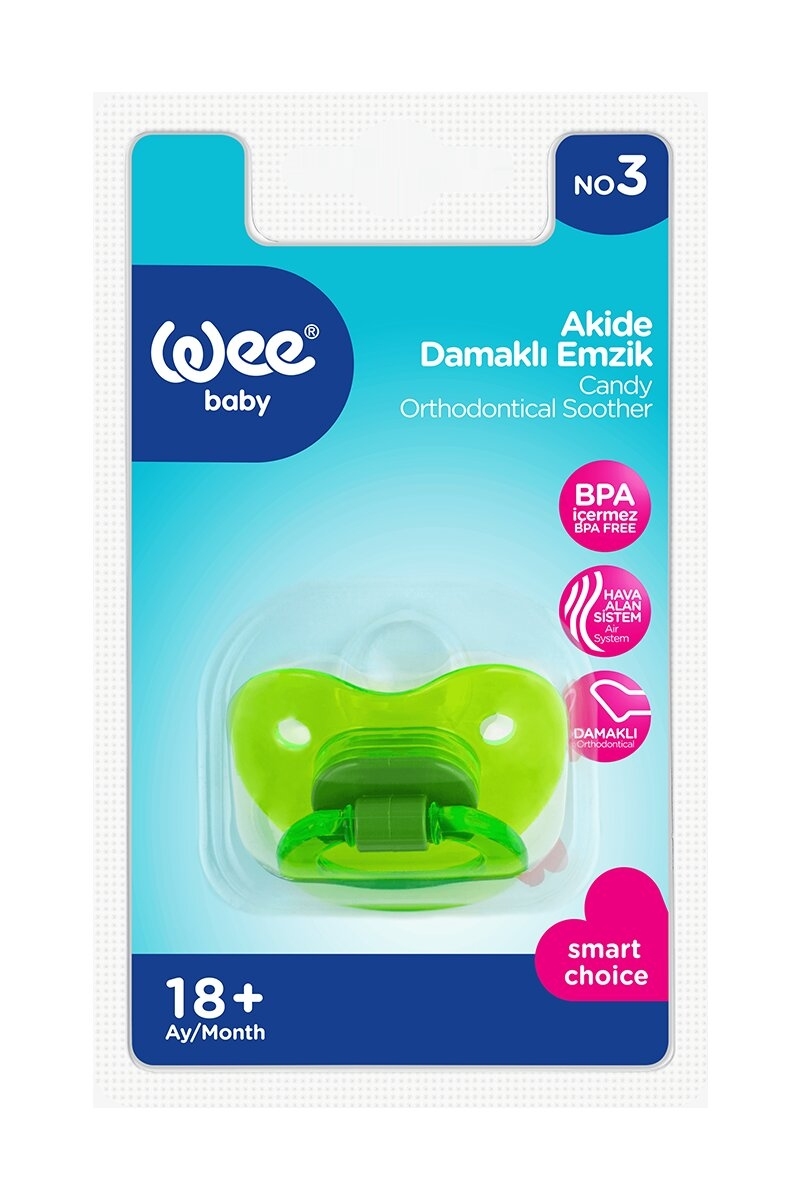 Wee Baby Akide Damaklı Emzik No:3