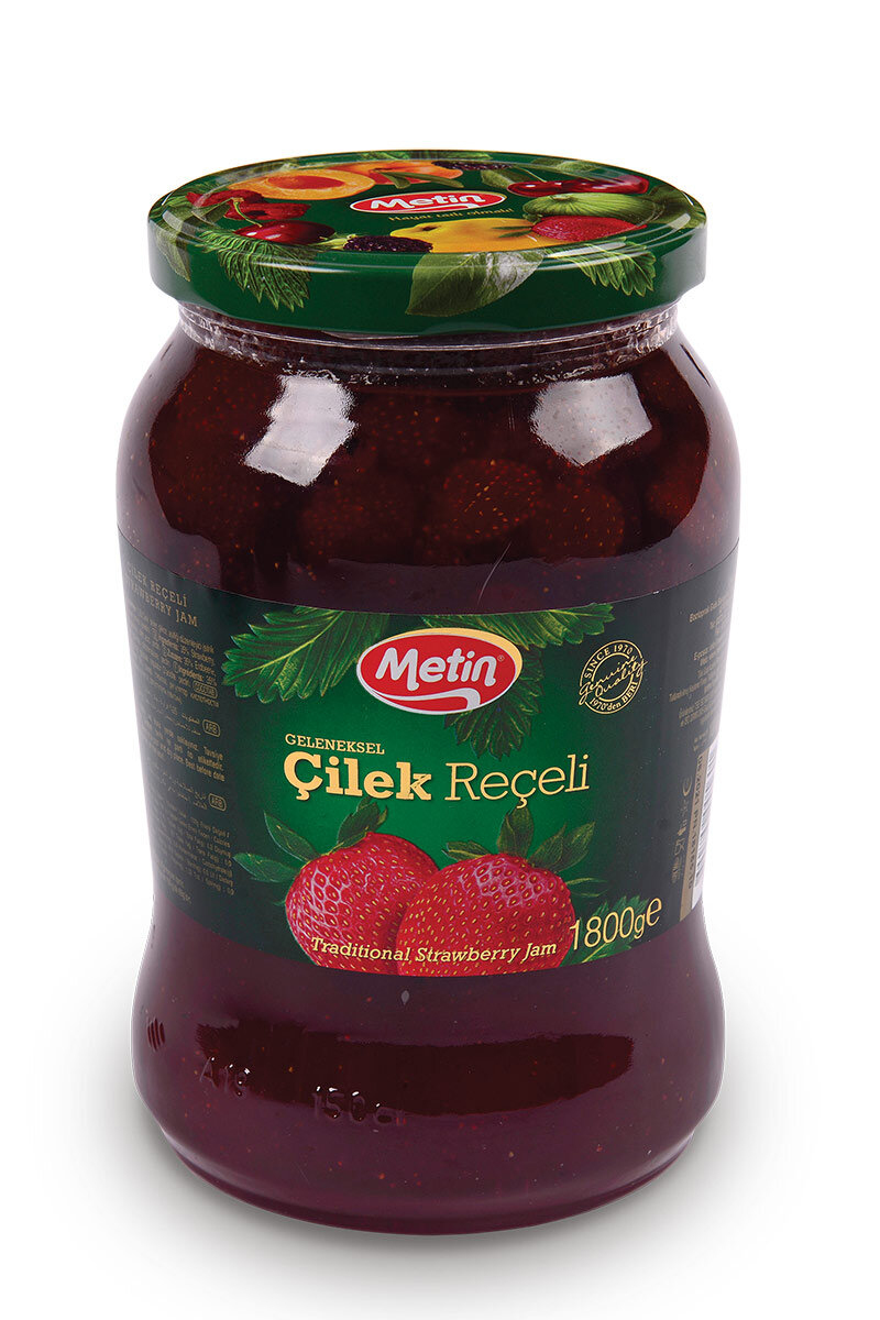 Metin Çilek Reçeli 1800 G