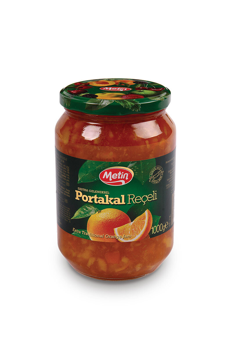 Metin Portakal Reçeli 1000 G