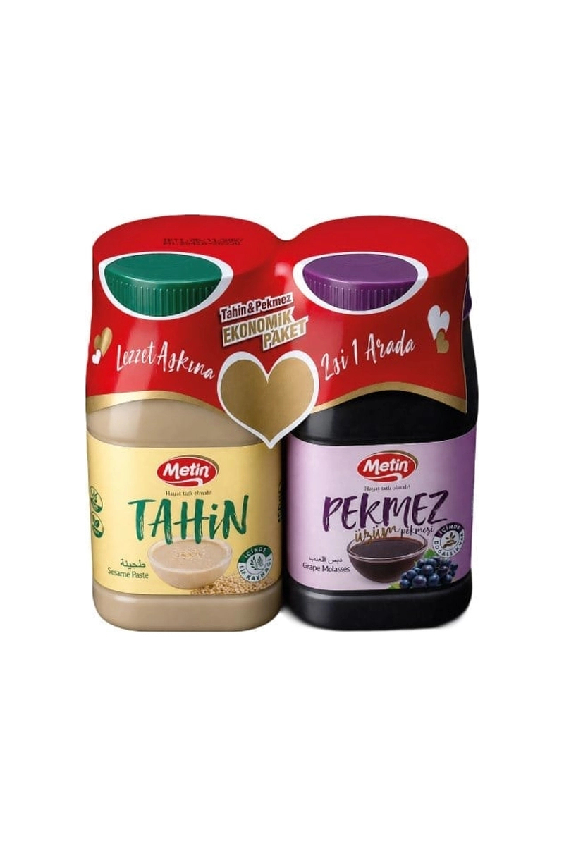 Metin İkiz Paket Tahin 450 g Pekmez 580 g