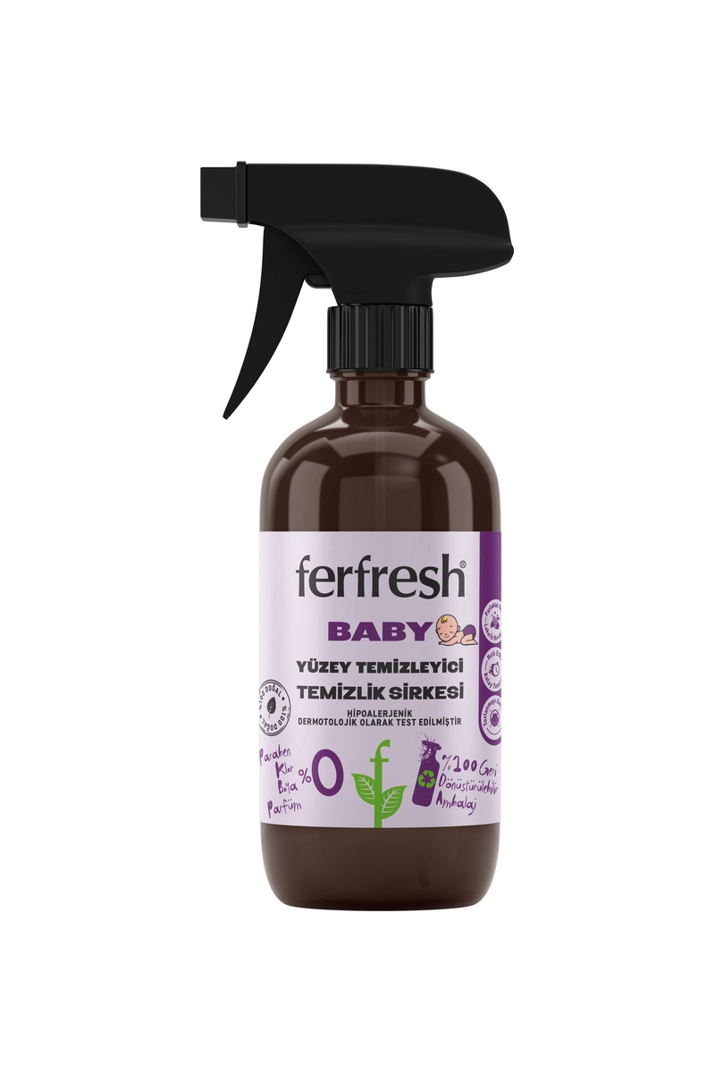 Ferfresh Baby Yüzey Temizleyici Temizlik Sirkesi 450 ml