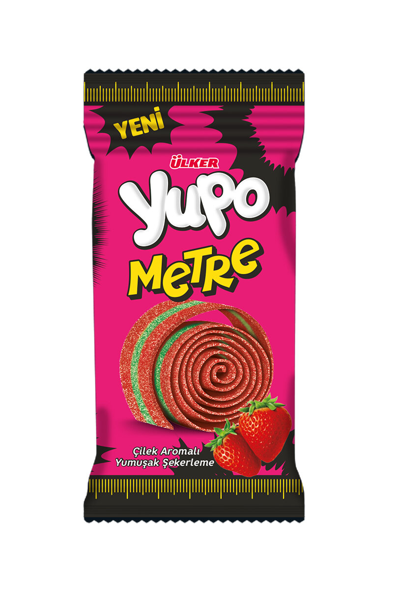 Ülker Yupo Jelly Metre Çilekli 50 g