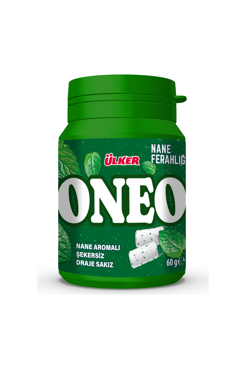 Ülker Oneo Nane Aromalı Bottle Draje Sakız 60 g