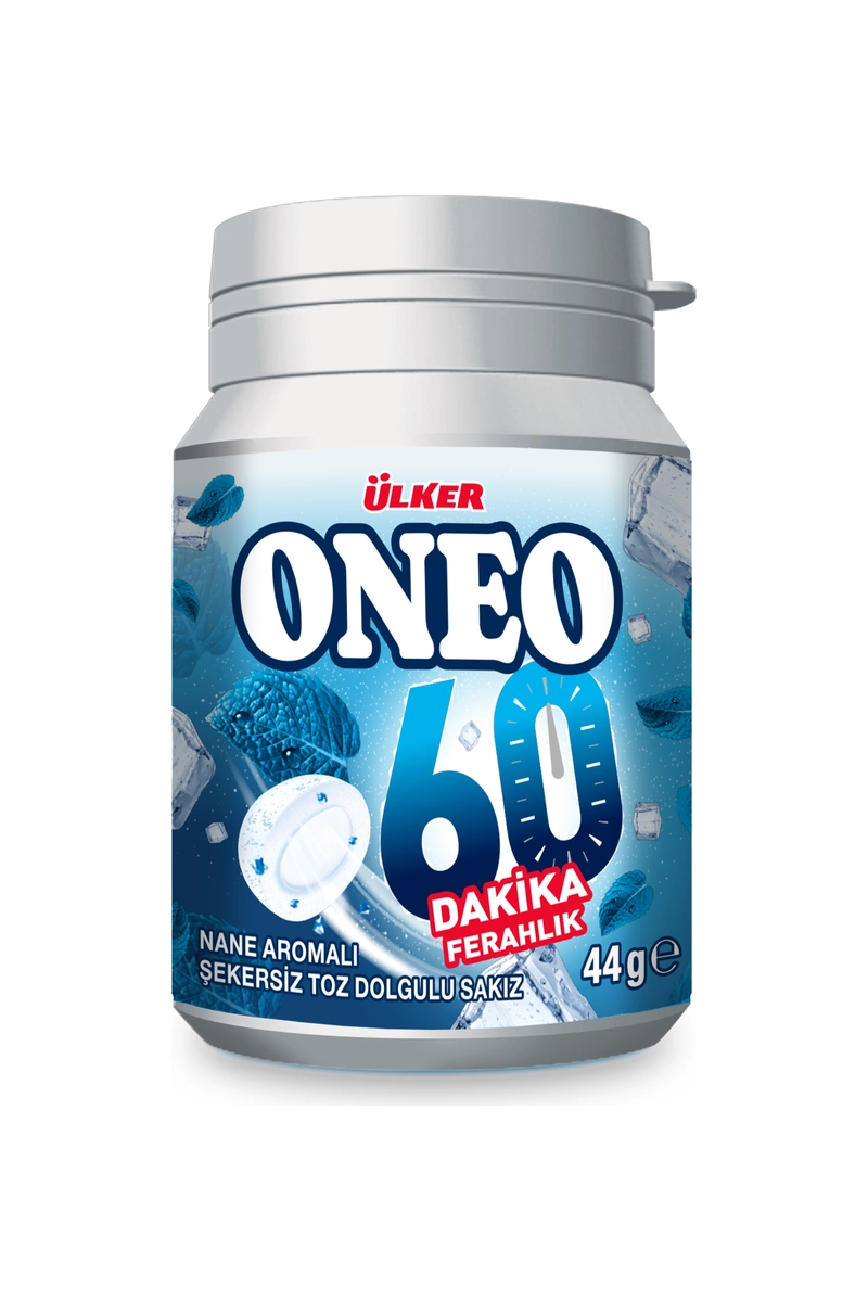 Ülker Oneo Draje Şişe Nane Aromalı Sakız 44 g