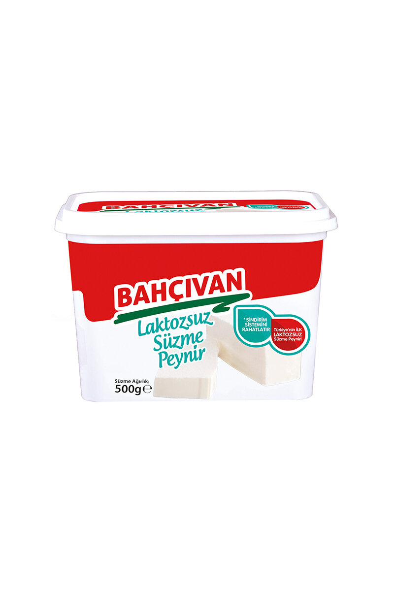 Bahçıvan Laktozsuz Yarım Yağlı Süzme Peynir 500 G