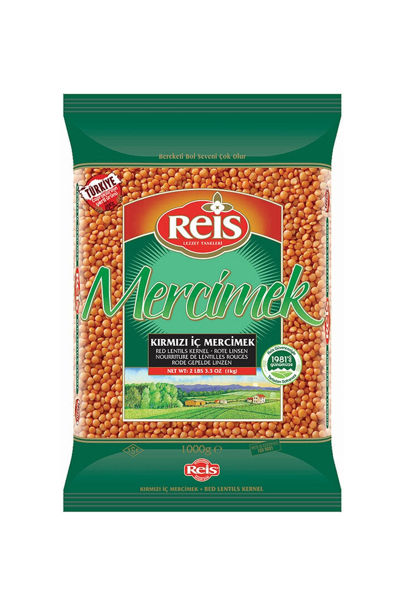 Reis Kırmızı Mercimek 1 kg
