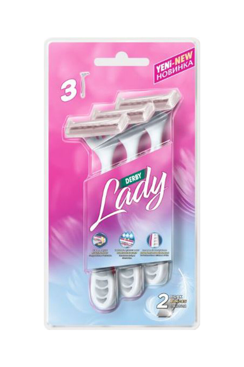 Lady 2 3'lü Tıraş Bıçağı