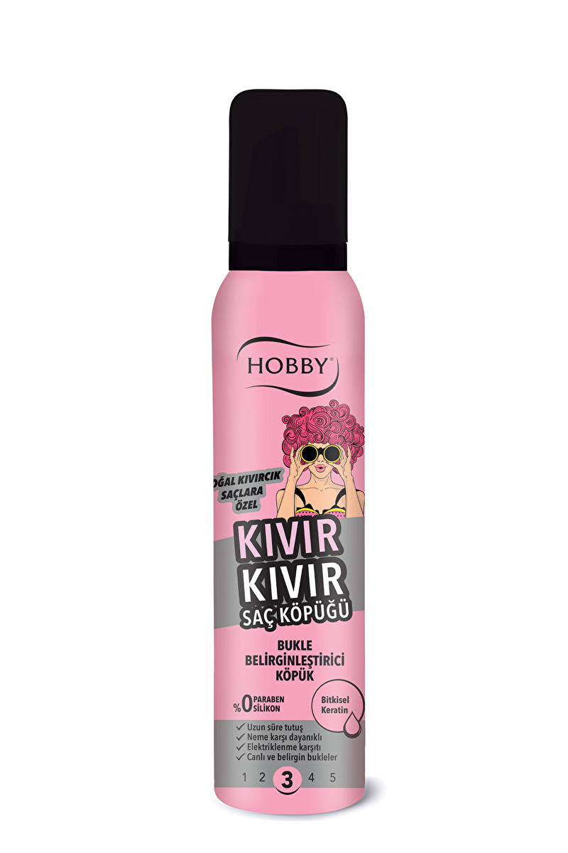 Hobby Kıvırcık Saç Köpüğü 150 ml