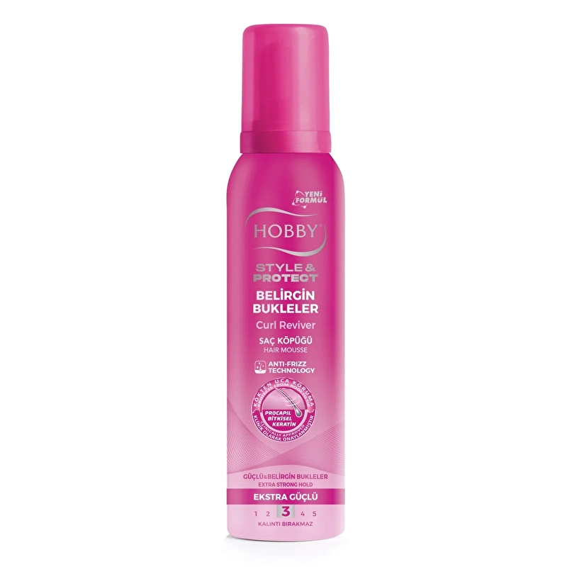 Hobby Saç Köpüğü Belirgin Bukleler 150 ml
